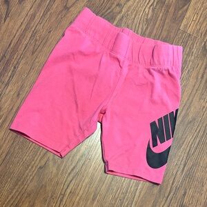 Nike Kids Bright Pink Shorts